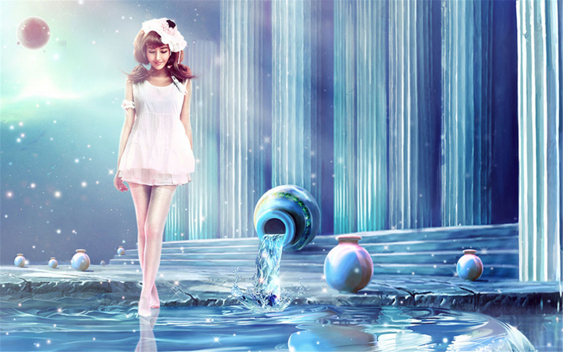 收音机里下着雨